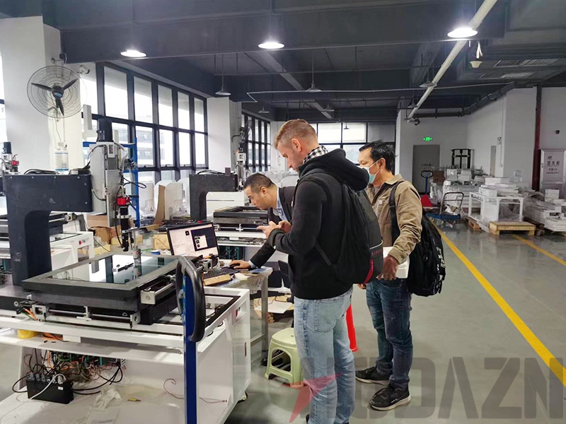 2022年11月份法國客戶現(xiàn)場(chǎng)考察，預(yù)定二次元